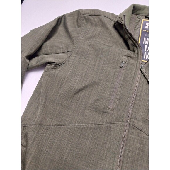 Men's Size M, Under Armour UA Storm Green Outdoor Waterproof Jacket 1239586 - Picture 6 of 10